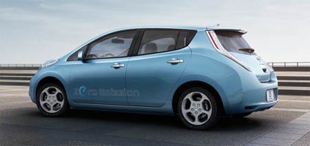 Nissan LEAF приоденут по-зимнему