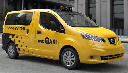 То самое такси Nissan NV200, которое будет отныне бороздить просторы Нью-Йорка То самое такси Nissan NV200, которое будет отныне бороздить просторы Нью-Йорка