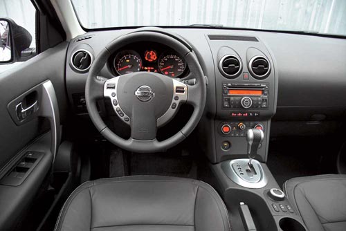 Интерьер Nissan Qashqai