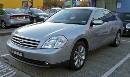 Первое поколение Nissan Teana - J31 Первое поколение Nissan Teana - J31